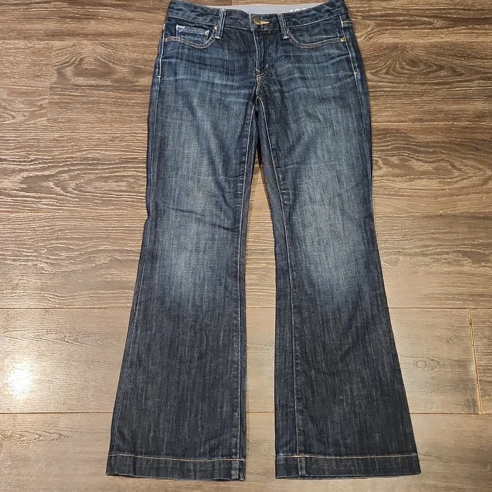 ❤ GAP LONG & LEAN BOOTCUT TROUSER LEG JEANS, 2A (26 ANKLE / 26 SHORT) - Picture 2 of 7